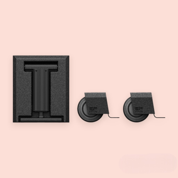 Cъемные колеса и телескопическая ручка для холодильника EcoFlow GLACIER